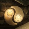 himalayan crystal salt yin yang candle holder