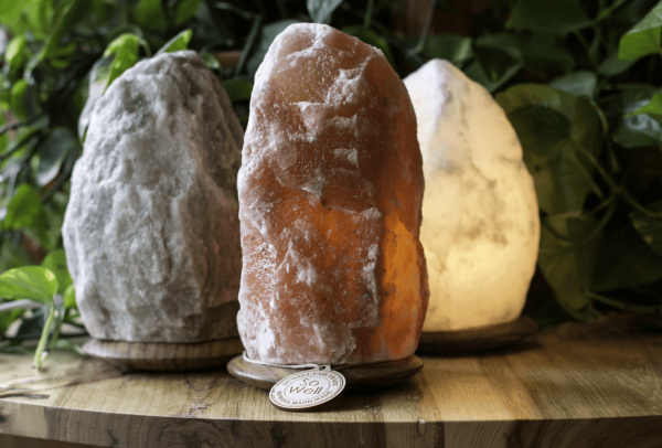 Himalayan Salt Lamp Healthy Living Set