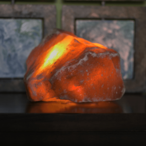 Amber Raw Himalayan Salt Lamp